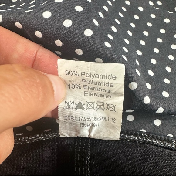 DONA JO Ultimate Skirt Skort Womens Size (4) XXL Black Polka Dot Golf Tennis - Picture 10 of 10